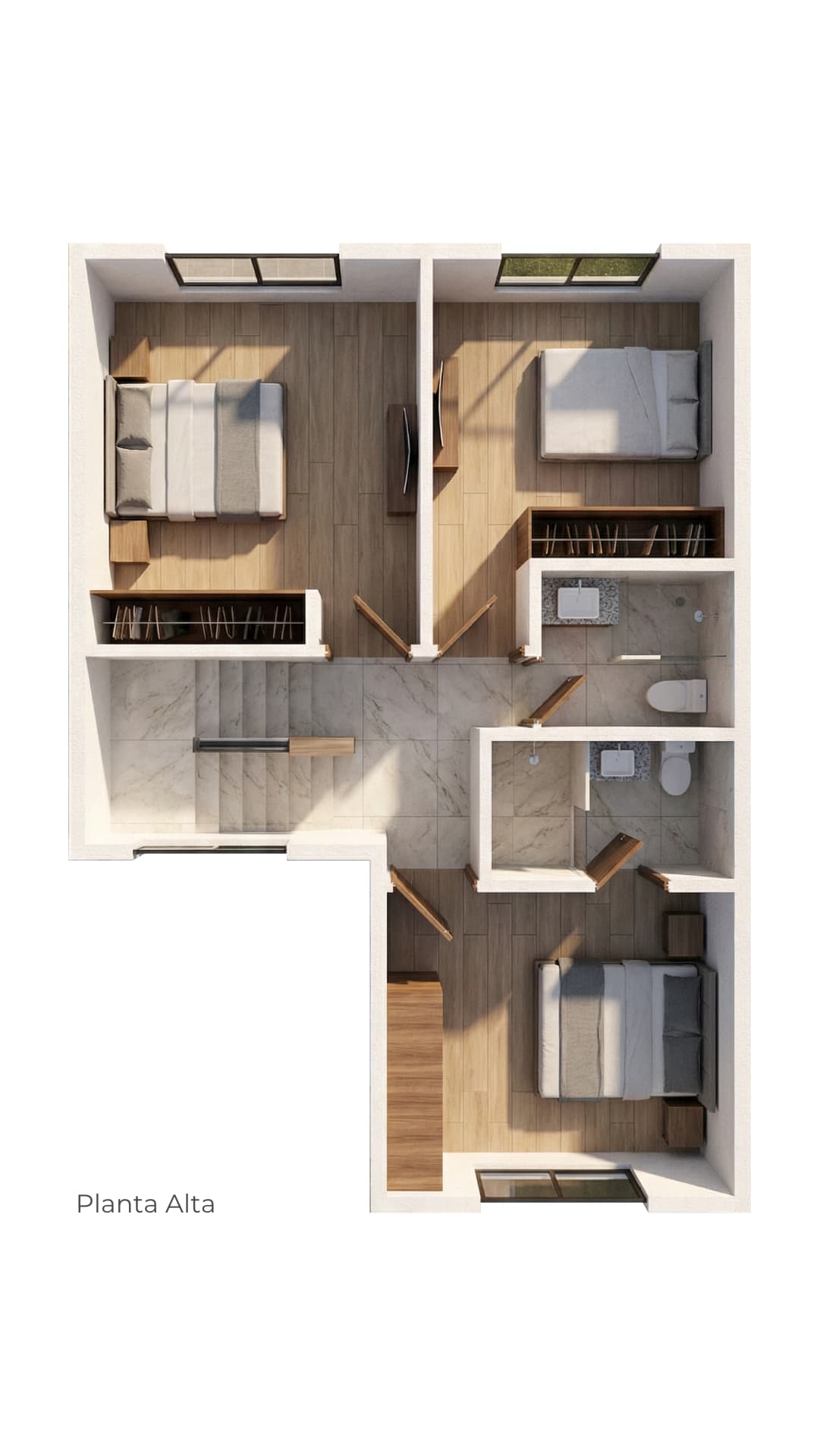 Plano de Plano general — Modelo Platino