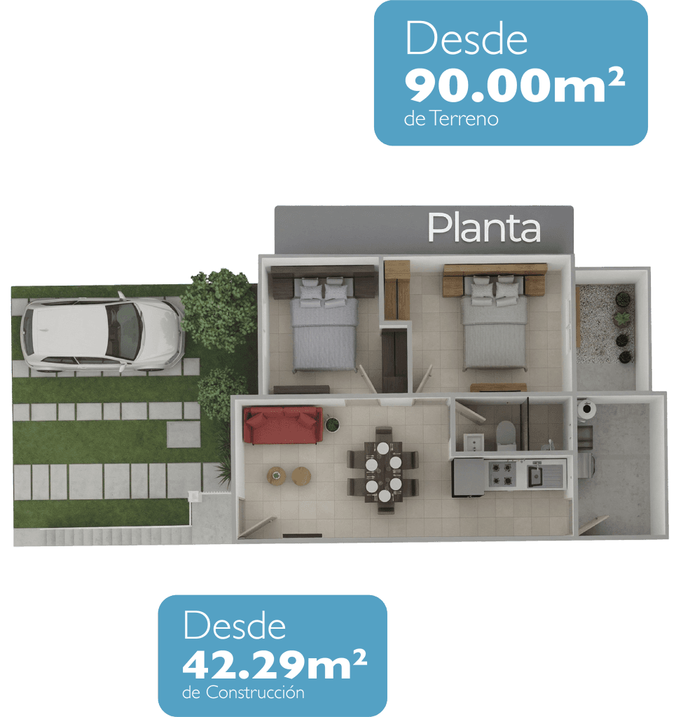 Plano de Planta — Modelo Mallorca