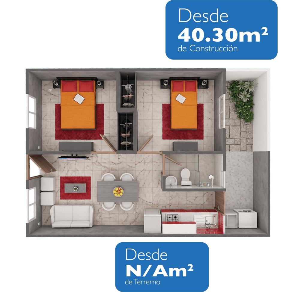 Plano de Planta — Modelo Fortezza