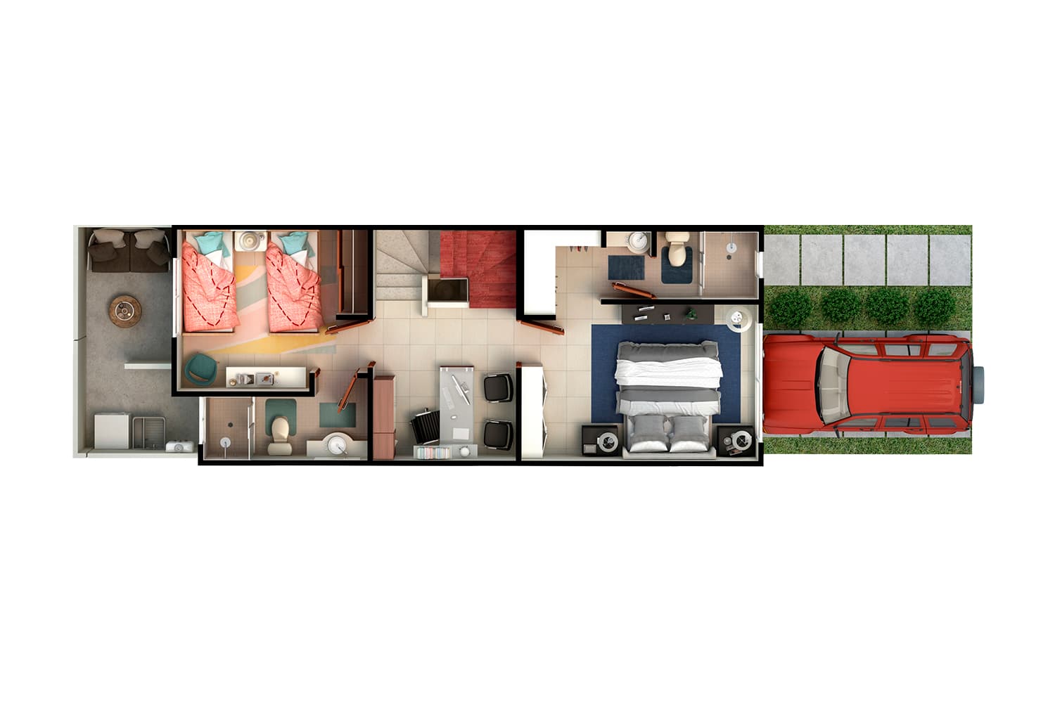 Plano de Nivel 2 — Modelo Fresno