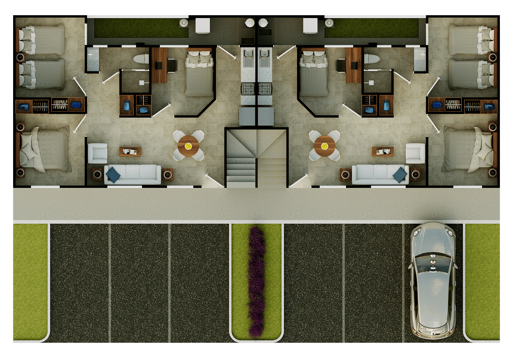 Plano de Planta — Modelo Palmyra