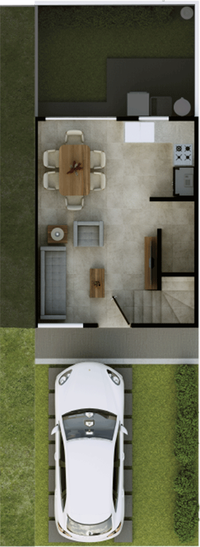 Plano de Planta Baja — Modelo Córdoba Plus
