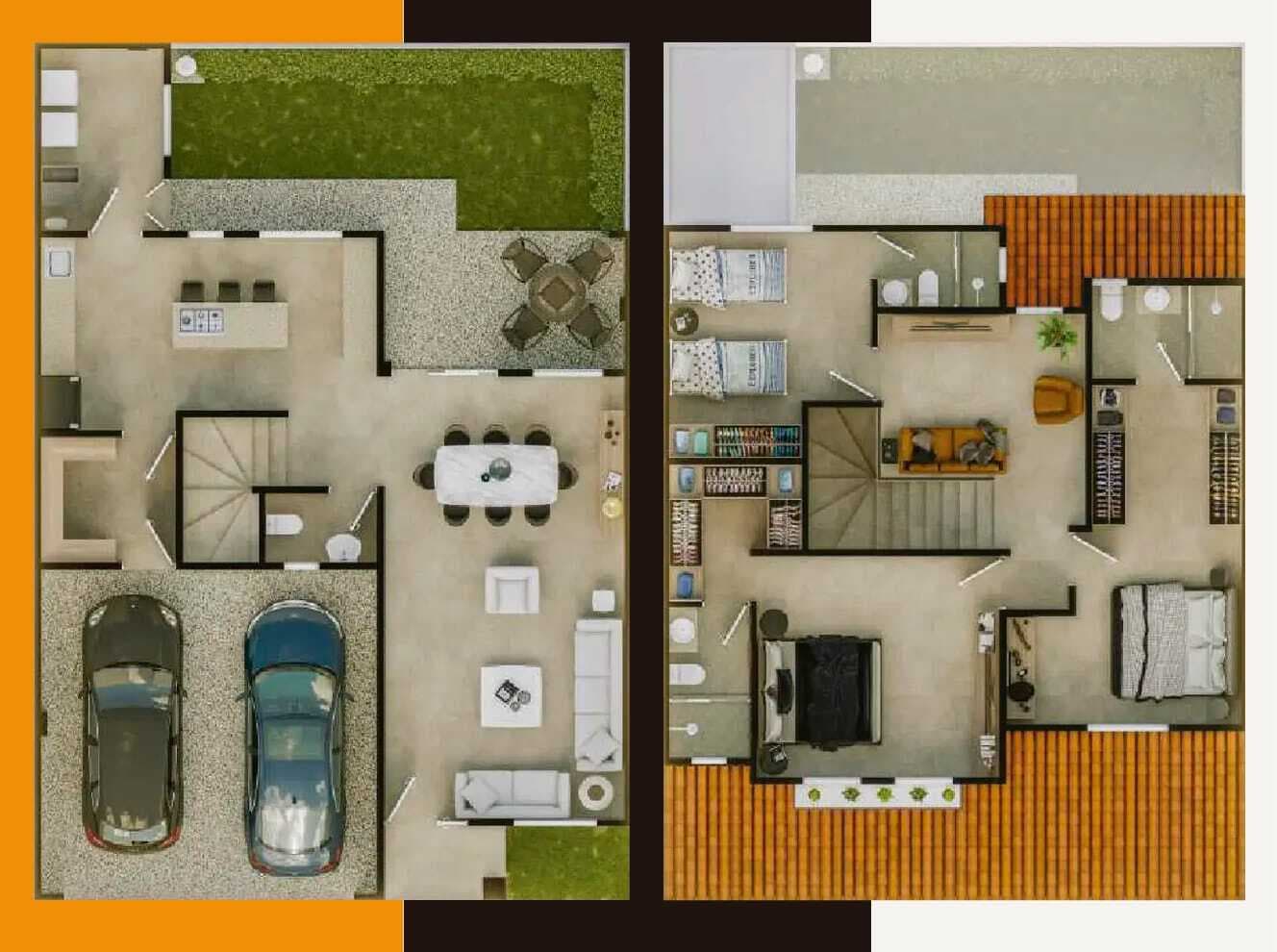 Plano de Planta Baja — Modelo Castelo