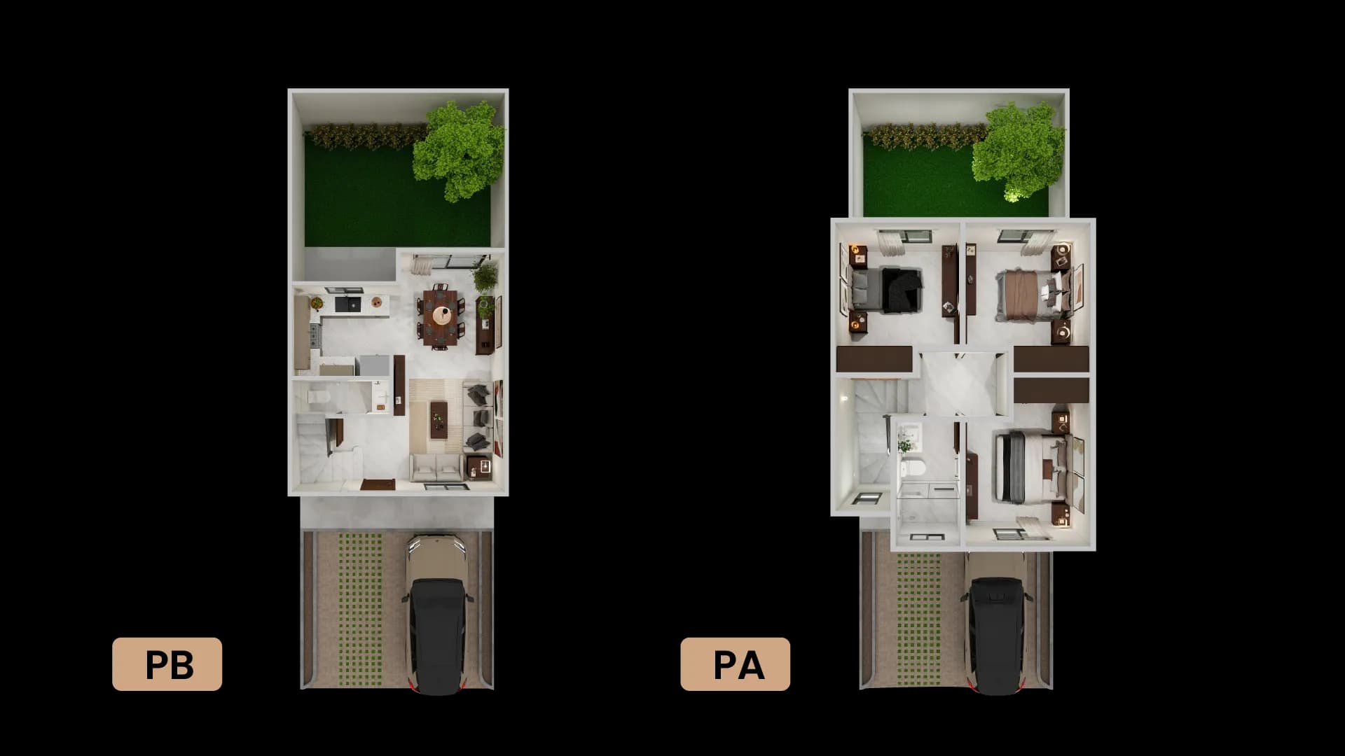 Plano de Planta Baja — Modelo Cantabria