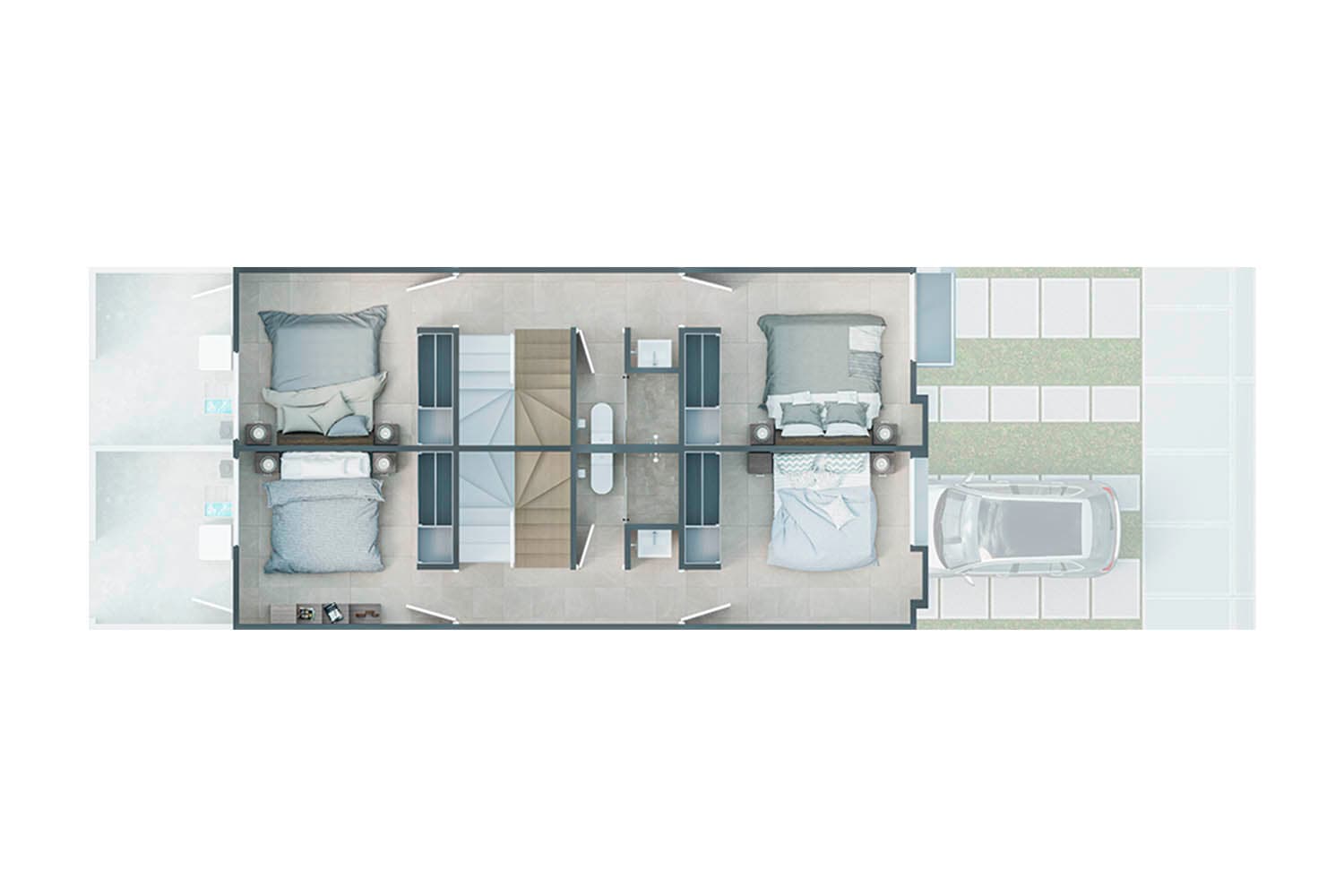 Plano de Nivel 1 — Modelo Platino 4R